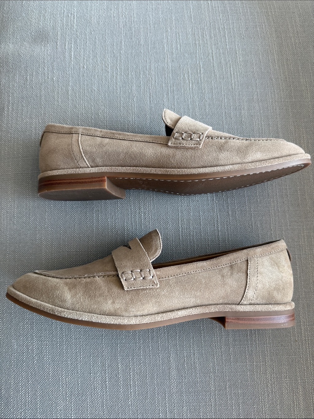 Sam Edelman Women’s Birch Suede loafer. Warm sand. Size 8. New in Box - Picture 3 of 9